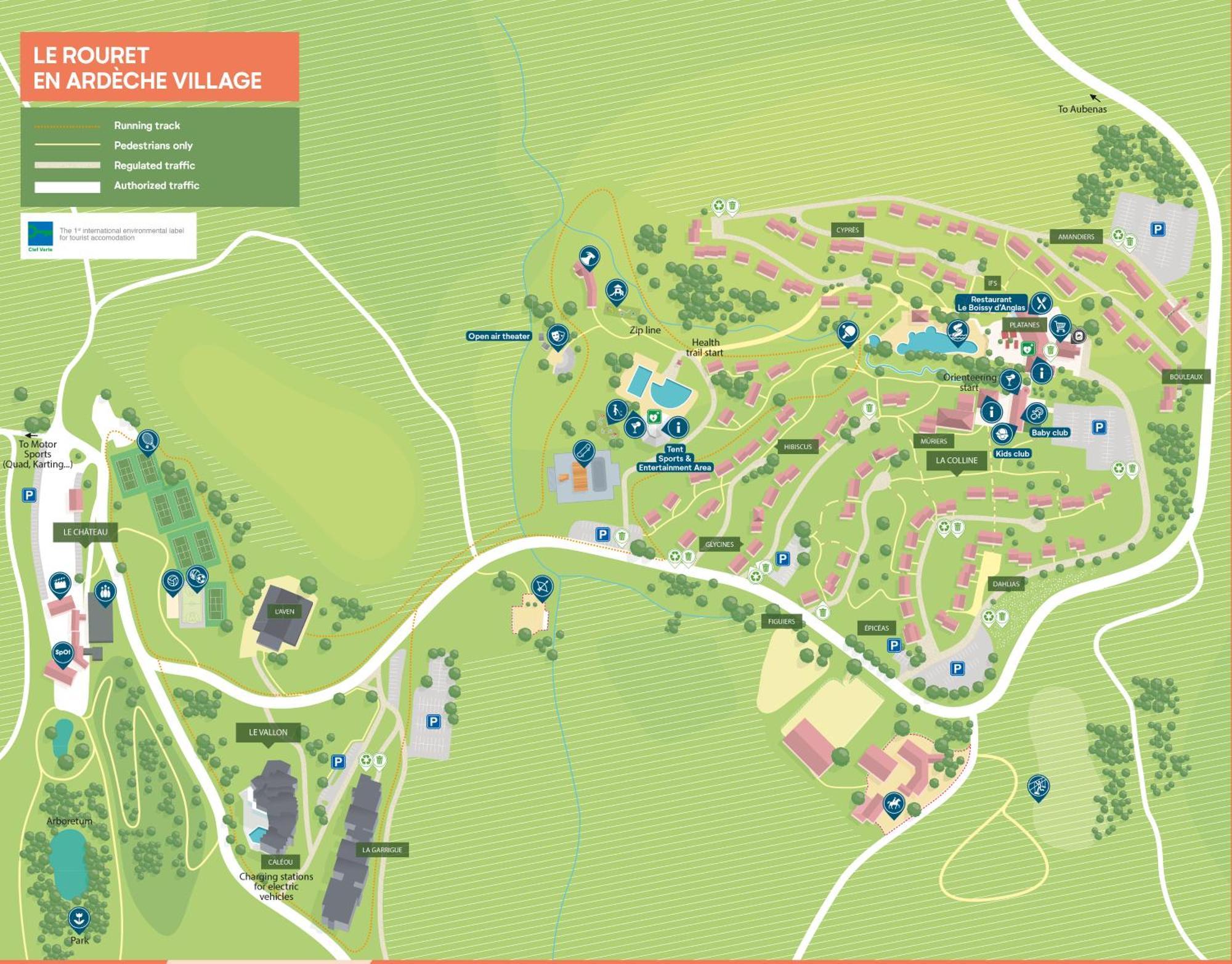 Village Pierre & Le Rouret Ferienpark Grospierres